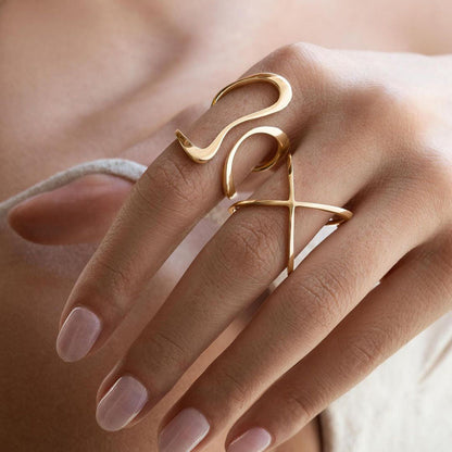 Amanda - Infinity Twist Ring — made with care and attention to detail.