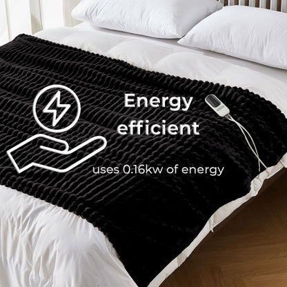 Neo Zwarte Elektrische Deken Verwarmde Couverture polaire