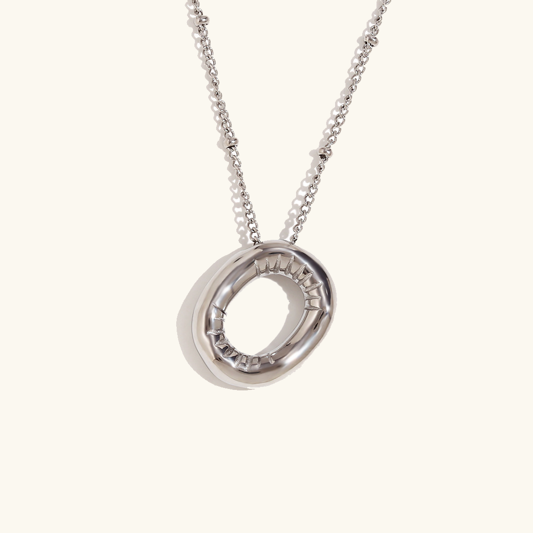 Arabella - Balloon Letter Initial Necklace — crafted for everyday quality.