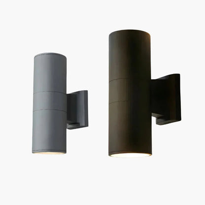 Außenwandleuchte - LED-Beleuchtung - Aluminium-Design