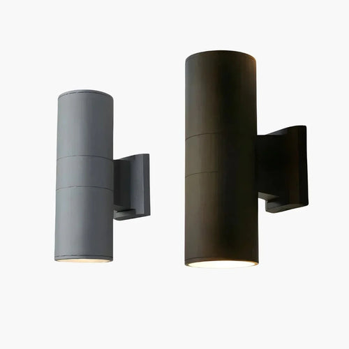 Außenwandleuchte - LED-Beleuchtung - Aluminium-Design