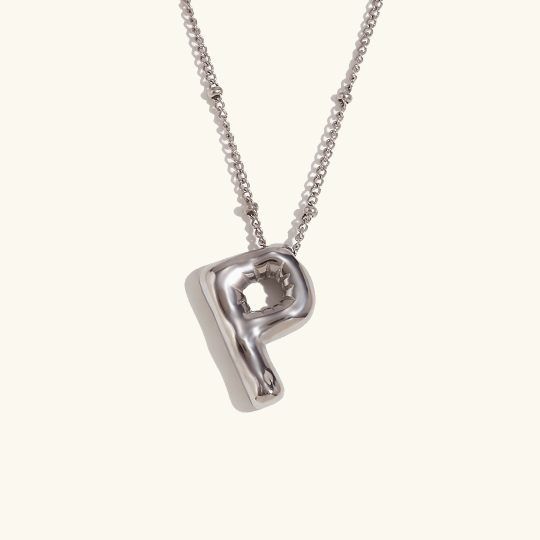 Arabella - Balloon Letter Initial Necklace — crafted for everyday quality.