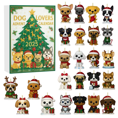 Advent Calendar for Dogs | 24 Festive Puppy Treats & Toys