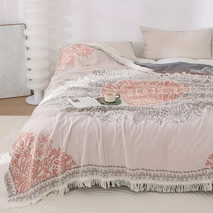 Couverture en laine de style scandinave chic