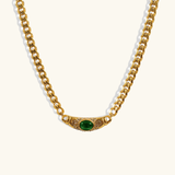 Jasmine - Vintage Gemstone Necklace — crafted for everyday quality.