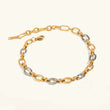 Ingrid - Two Tone Gold Bracelet — made with care and attention to detail.