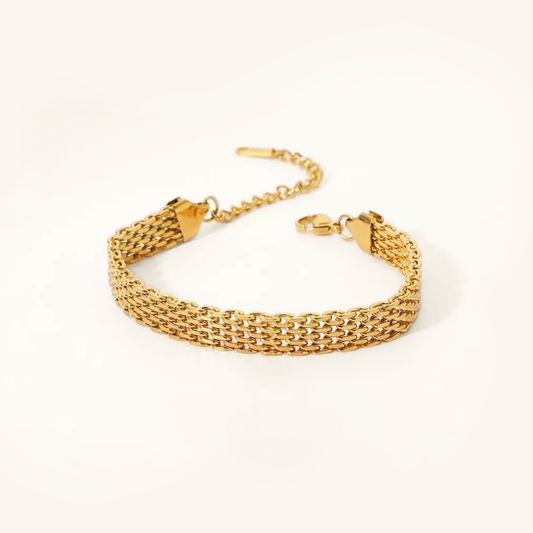Helena - Gold Chain Bracelet — bringing modern charm to your space.