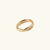 Lena - Twisted Gold Ring — designed to inspire your lifestyle.