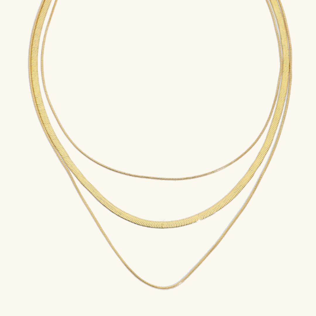 Zafina - Gold Chain Necklace — made with care and attention to detail.