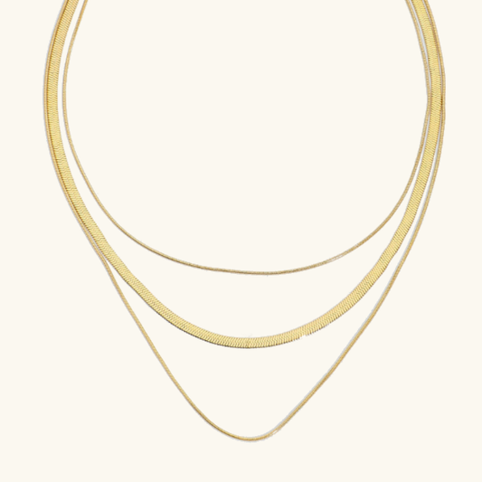 Zafina - Gold Chain Necklace — made with care and attention to detail.