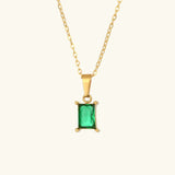 Maddie - Green Emerald  Necklace — perfect for those who value comfort and design.