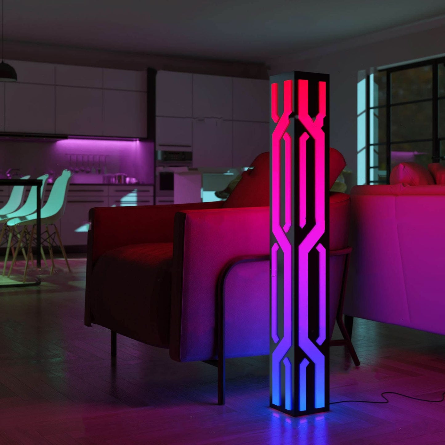 Lampe de table LED moderne pour l'éclairage du salon, de la chambre et du bureau