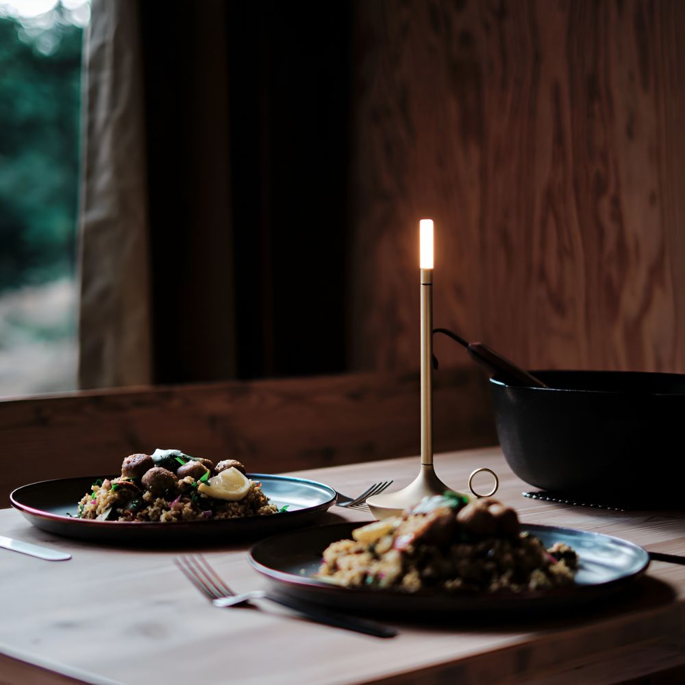 Stylish Portable Cylinder Table Lamp for Home and Office Decor