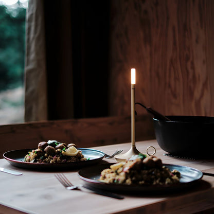 Stylish Portable Cylinder Table Lamp for Home and Office Decor