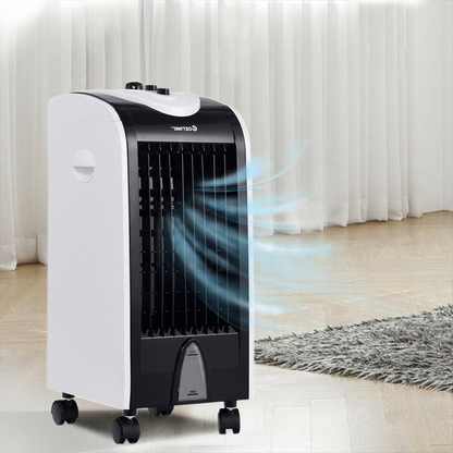 Refroidisseur d'air portable | Unité de refroidissement par évaporation écoénergétique