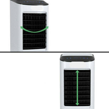 Refroidisseur d'air portable | Système de refroidissement par évaporation écoénergétique