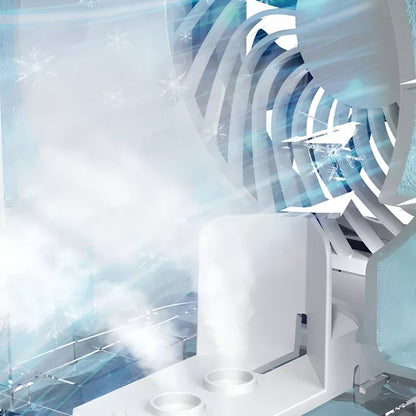 Refroidisseur d'air portable | Humidificateur à 3 vitesses avec lumière LED