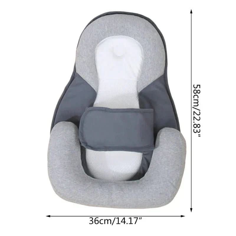 Anti-Spuck-Pillow für Säuglinge, Ergonomisch und Bequem für Erholsamen Schlaf