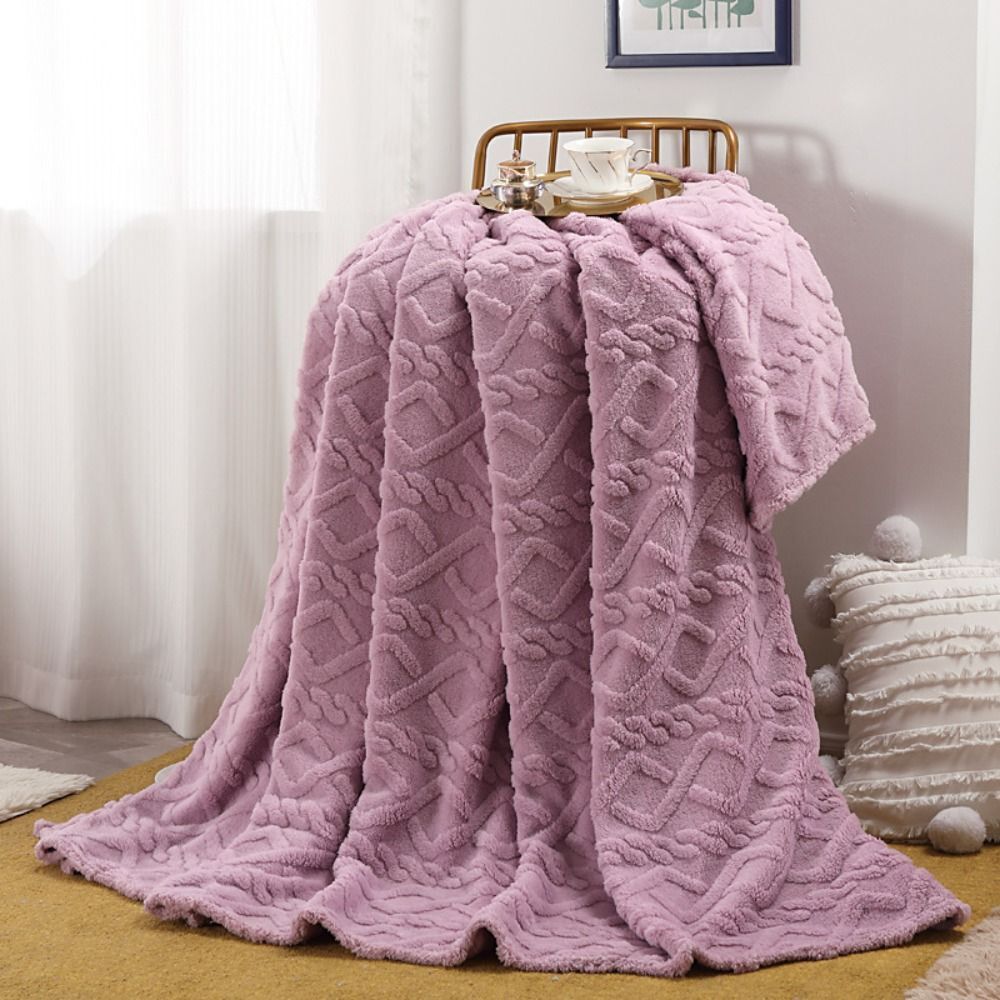 Cozy Cloud Haven Fleece Throw Blanket for Warmth & Comfort