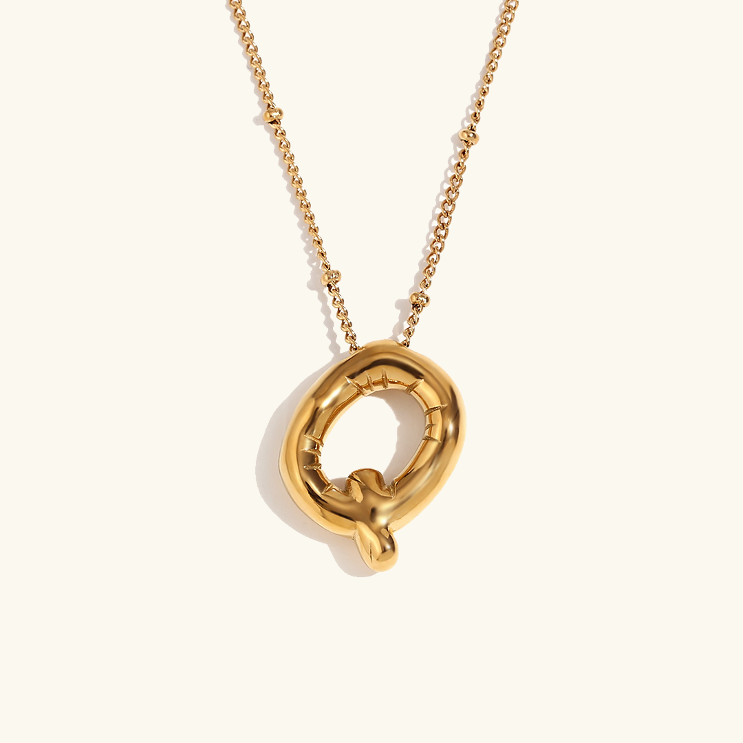 Arabella - Balloon Letter Initial Necklace — crafted for everyday quality.