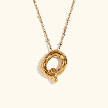 Arabella - Balloon Letter Initial Necklace — crafted for everyday quality.