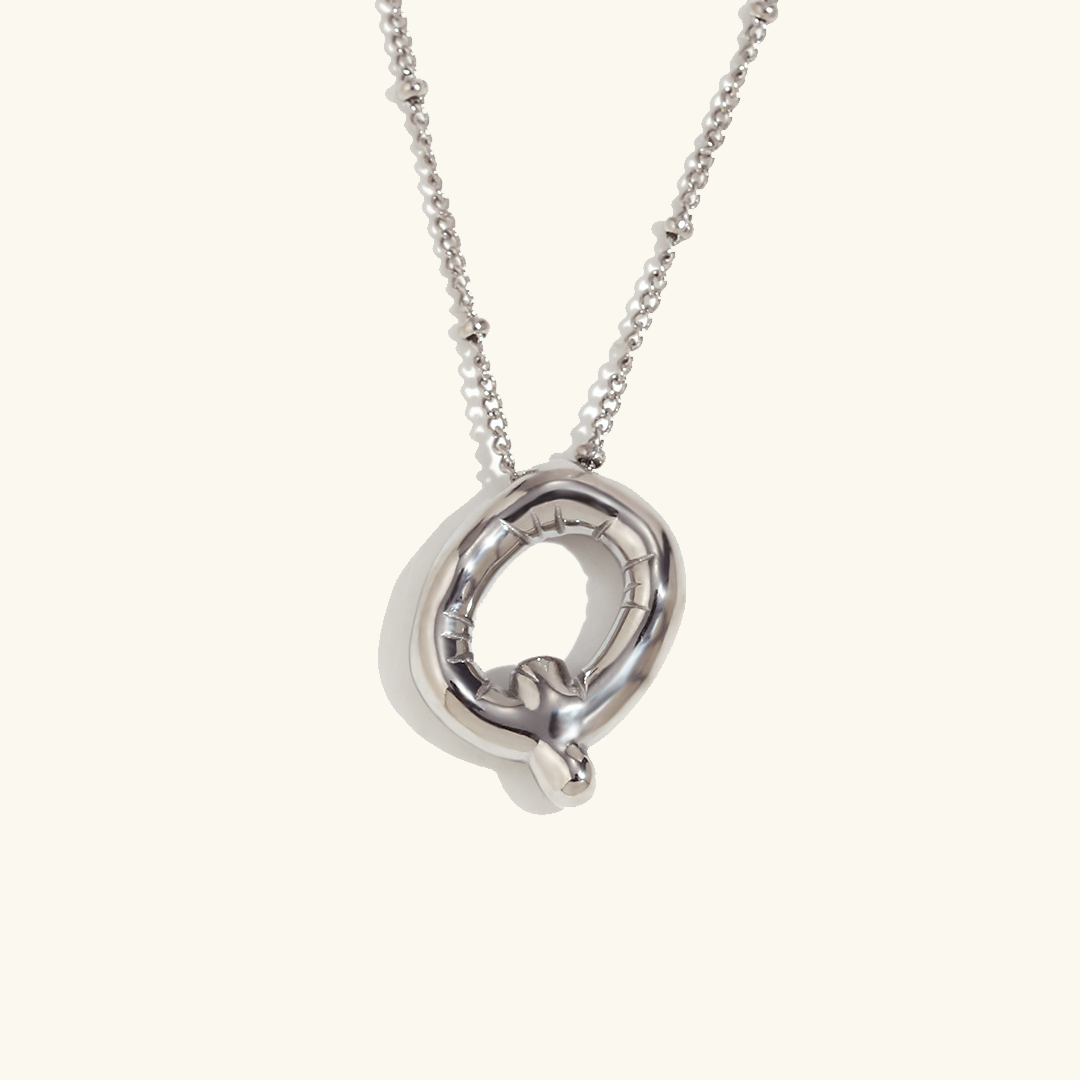 Arabella - Balloon Letter Initial Necklace — crafted for everyday quality.