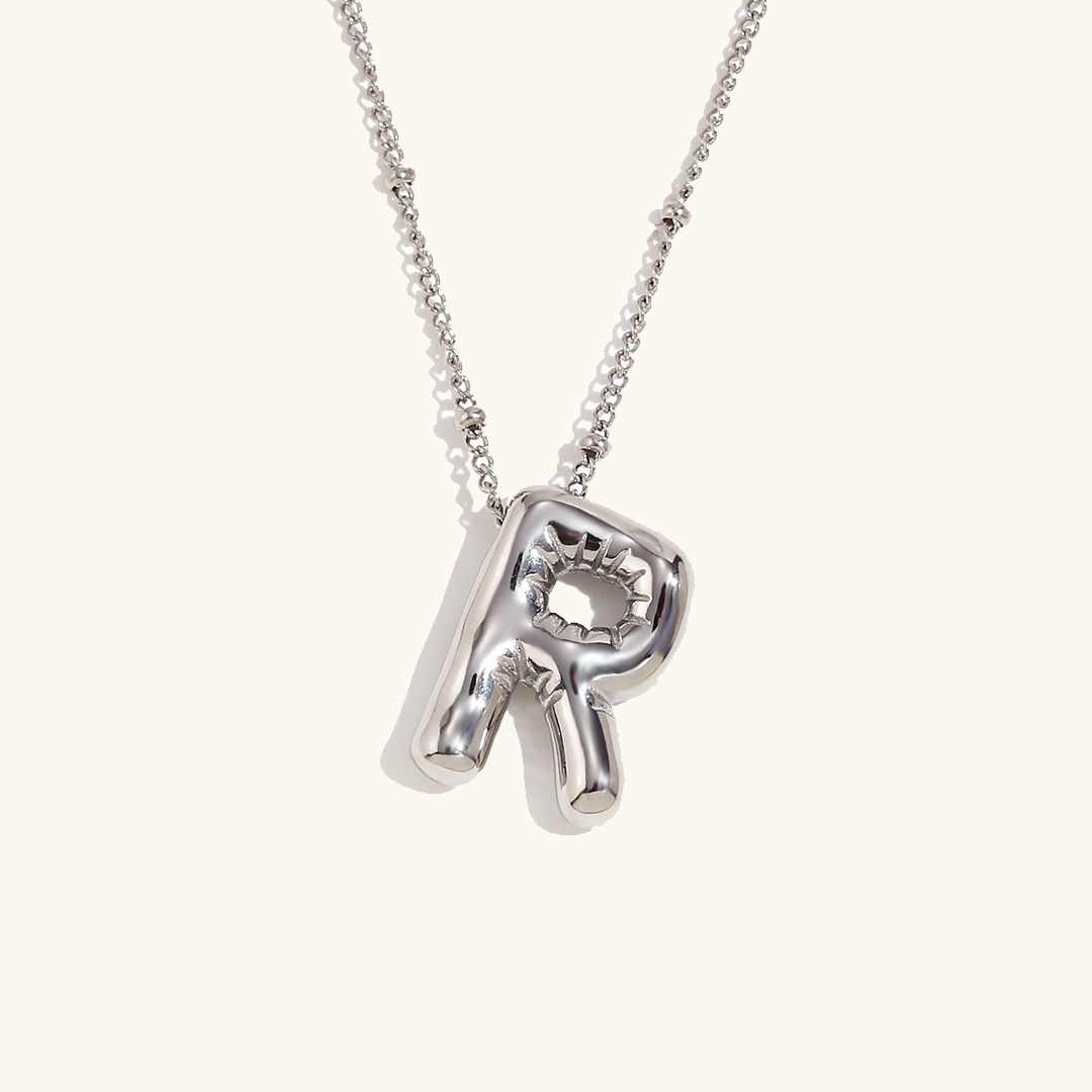 Arabella - Balloon Letter Initial Necklace — crafted for everyday quality.
