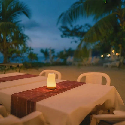 Wiederaufladbare Nachtlampe - Sanfte Beleuchtung - Tippensteuerung