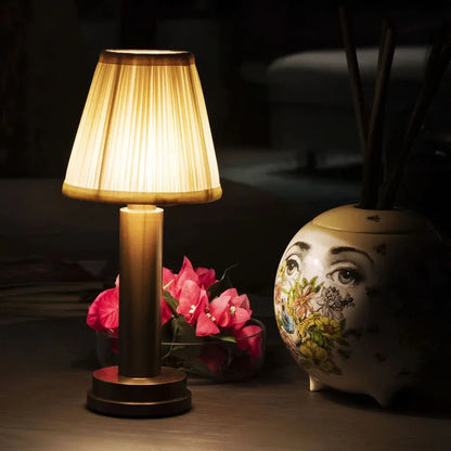 Cordless LED Table Lamp - Rechargeable Modern Desk Light for Home