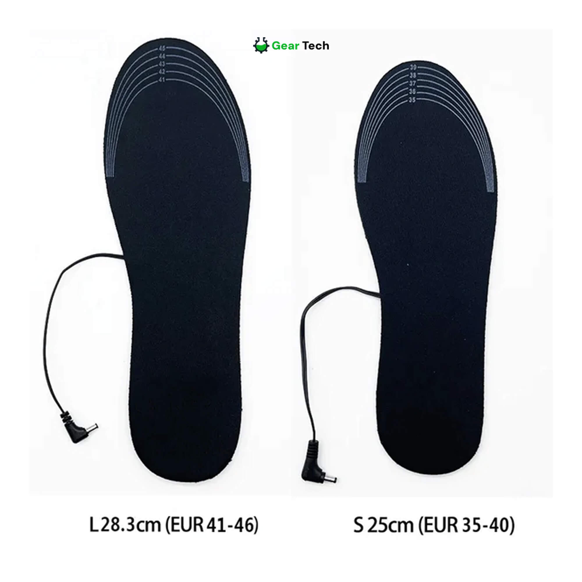Wiederaufladbare beheizte Einlegesohlen für Stiefel für den ganzen Tag Winterwärme
