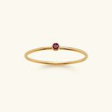 Briony - Birthstone Stacker Ring — made with care and attention to detail.
