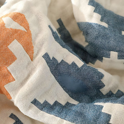 Housse de canapé réversible à motif géométrique pour protéger canapé et meubles