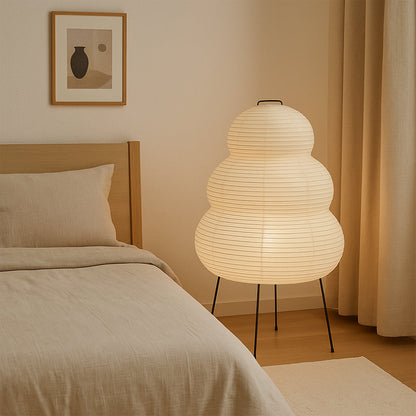 Lampe de chevet moderne | Lampe de table élégante en papier de riz pour la décoration intérieure