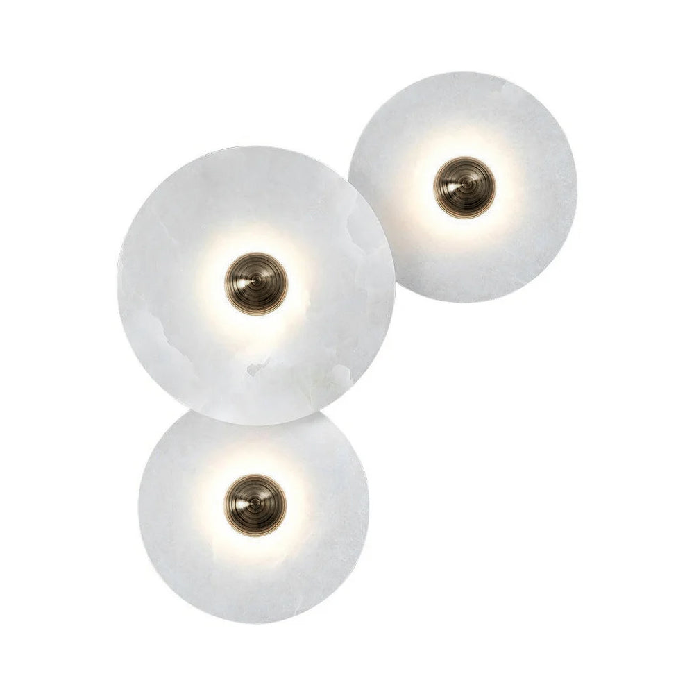 Applique murale LED ronde moderne – Plafonnier encastré pour éclairage intérieur