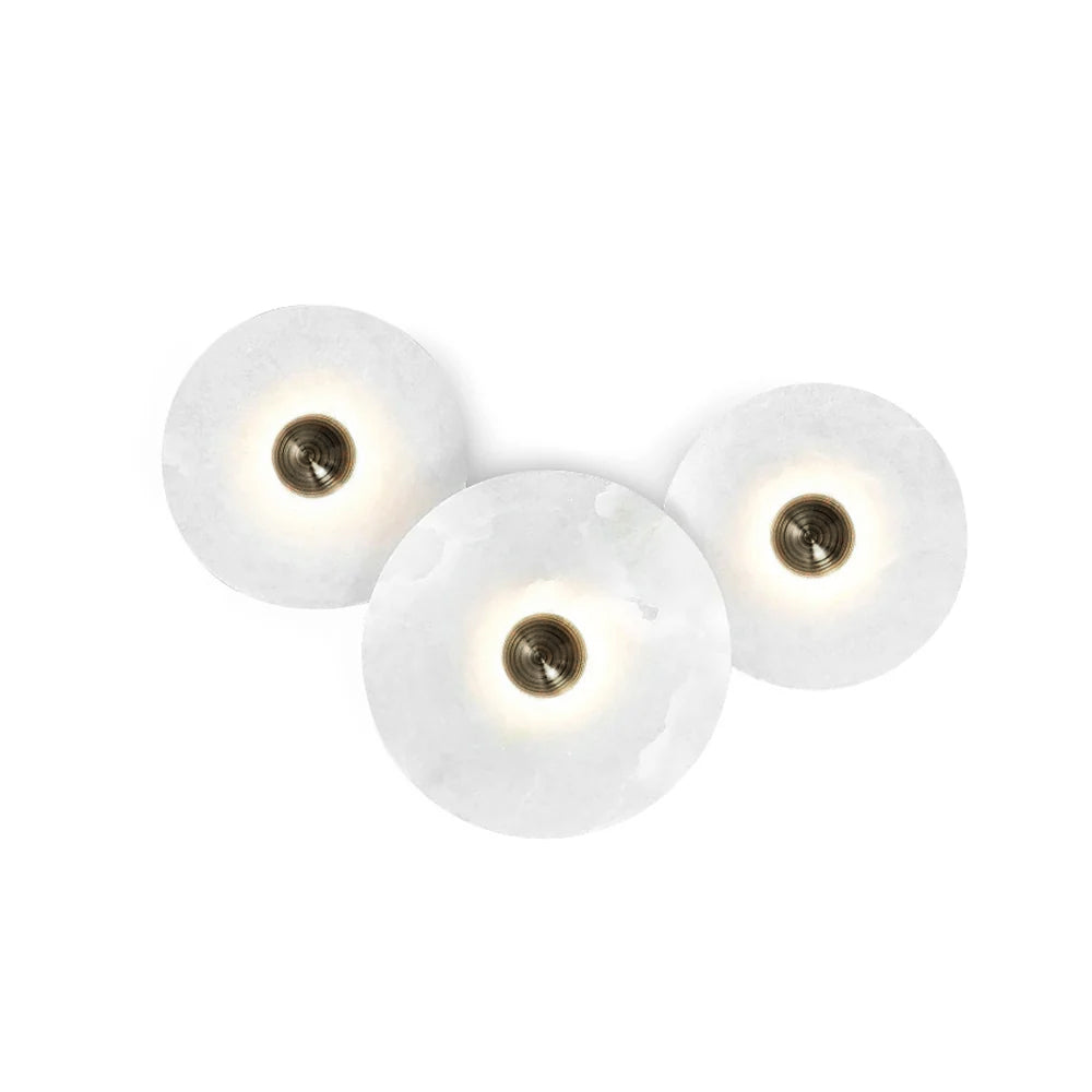 Applique murale LED ronde moderne – Plafonnier encastré pour éclairage intérieur