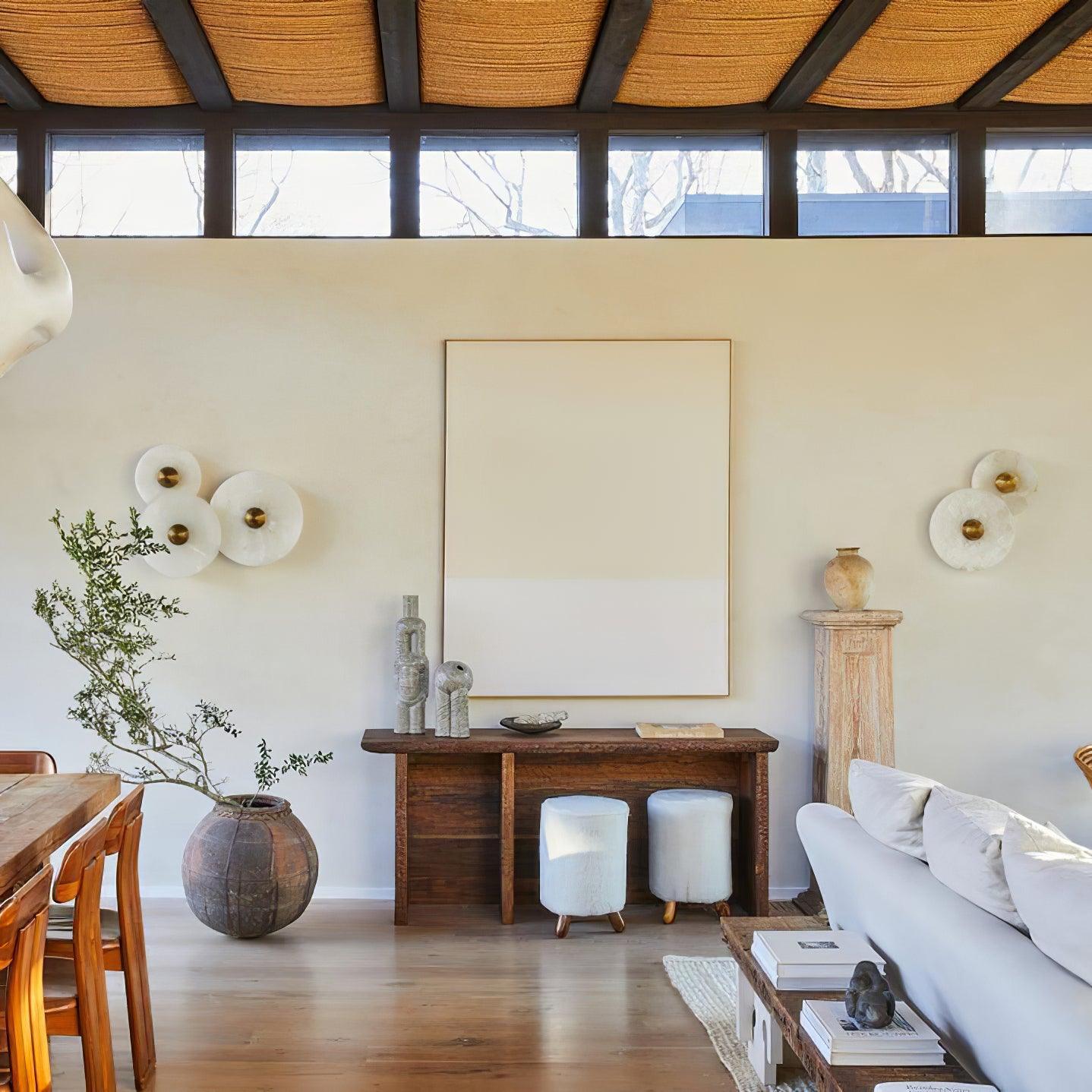 Applique murale LED ronde moderne – Plafonnier encastré pour éclairage intérieur