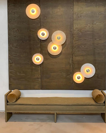Applique murale LED ronde moderne – Plafonnier encastré pour éclairage intérieur