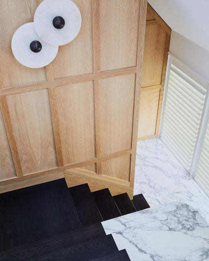 Applique murale LED ronde moderne – Plafonnier encastré pour éclairage intérieur