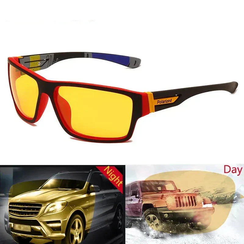 Nachtsicht Polarisierte Fahrer Sonnenbrille