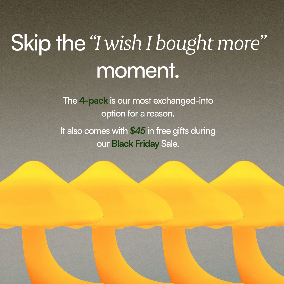 Lampe de nuit champignon