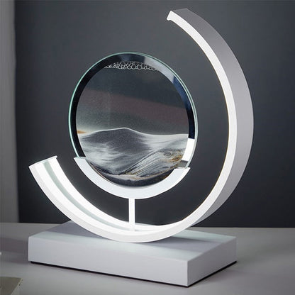 Adjustable LED Sand Art Table Lamps for Living Room Decor