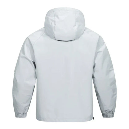 Veste coupe-vent Softshell Kapuzen pour hommes – Halbzip Outdoor Komfort &amp; Windschutz