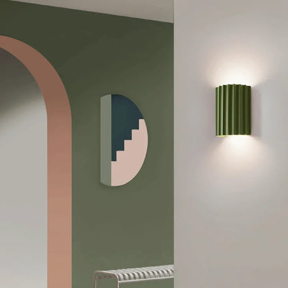 Applique murale scandinave côtelée – Luminaire moderne et minimaliste