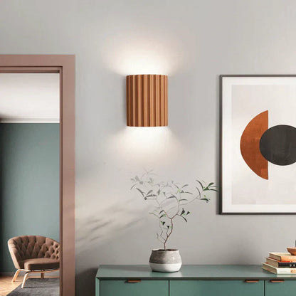 Applique murale scandinave côtelée – Luminaire moderne et minimaliste