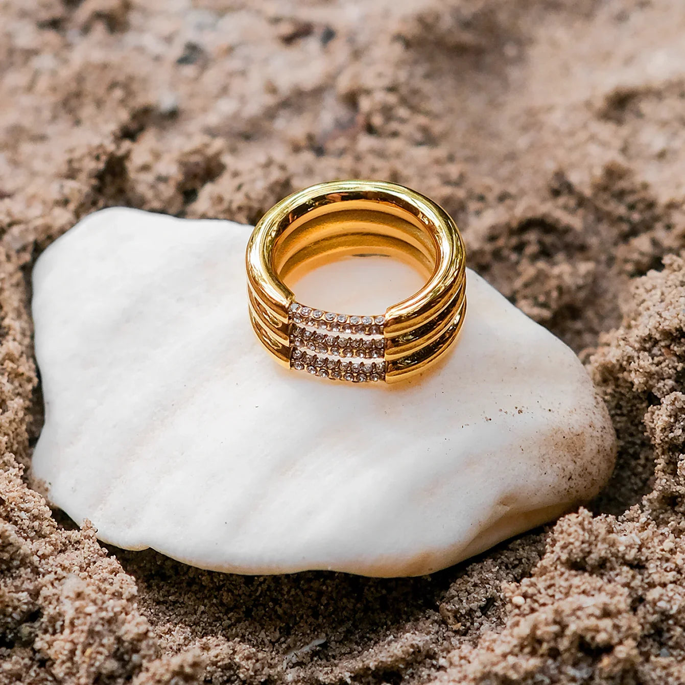 Morgan - Bague en or — apporte une touche de charme moderne à votre espace.