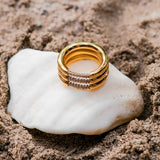 Morgan - Gold Ring — bringing modern charm to your space.