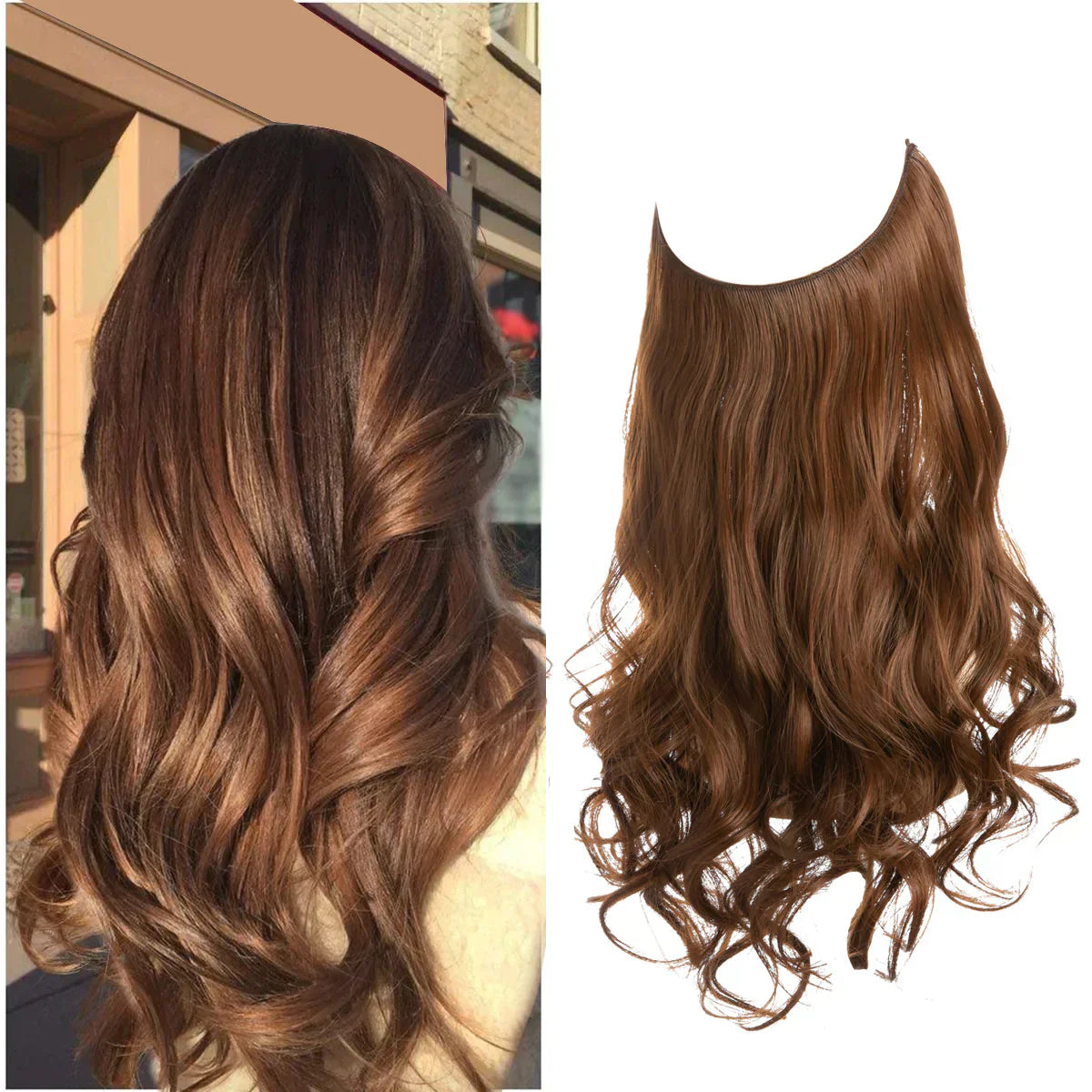 SecretHair | Qualitativ Echthaar-Extensions | 100% REMY-Qualität | Nahtloses Volumen & Länge | Natürlicher Glanz | Hitzebeständig & Langlebig