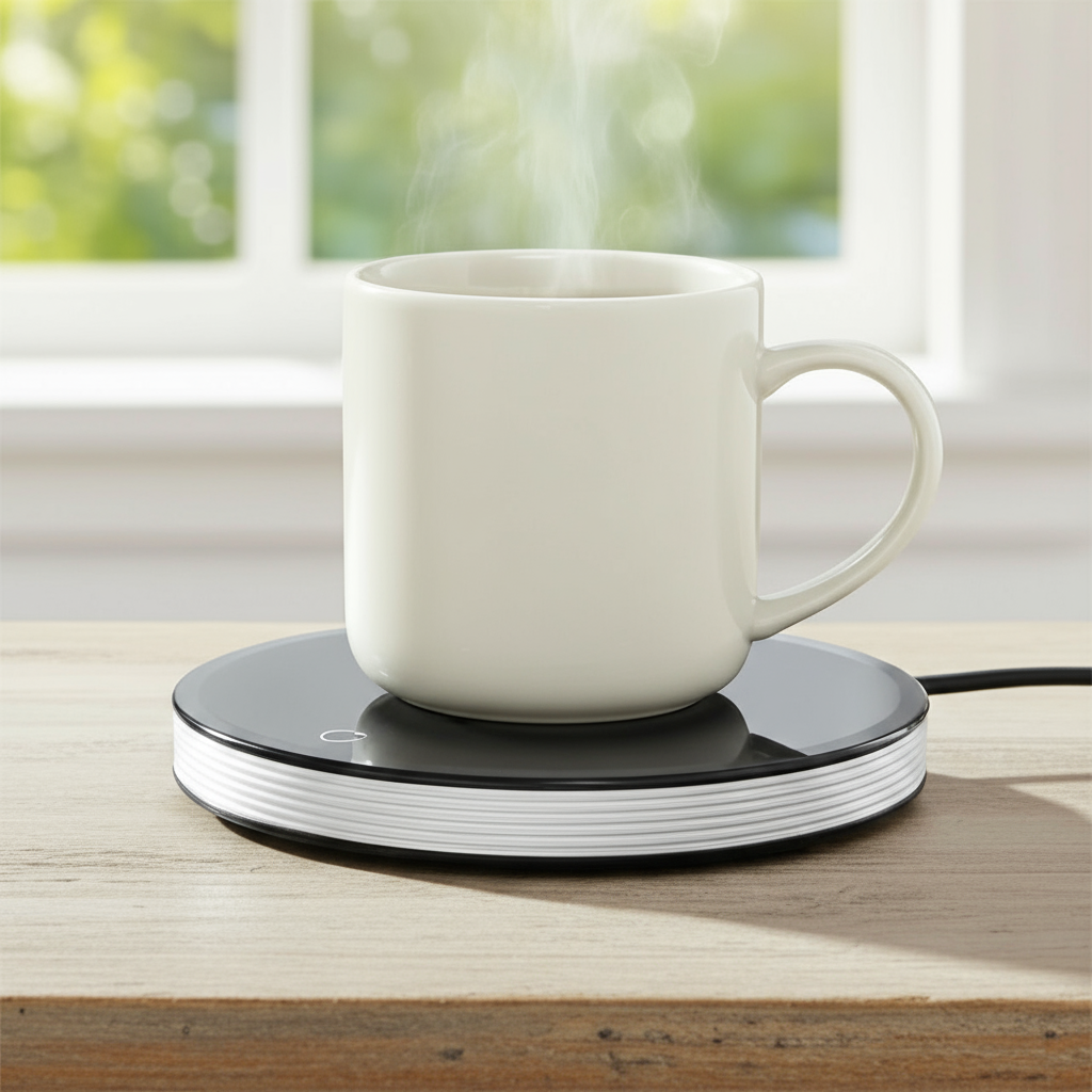 Chauffe-tasse électrique pour café et thé - Idéal pour la maison et le bureau