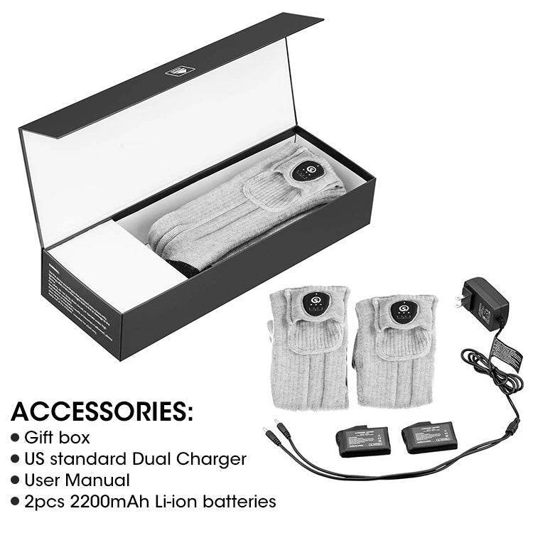 Bluetooth Heated Socks with APP Control for Men and Women - Rechargeable Warm Thermal Socks for Cold Weather Outdoor Use