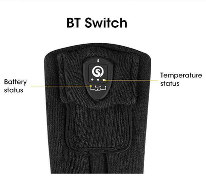 Bluetooth Heated Socks with APP Control for Men and Women - Rechargeable Warm Thermal Socks for Cold Weather Outdoor Use